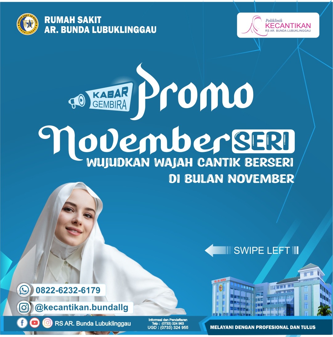 Promo Bulan November Poliklinik Kecantikan