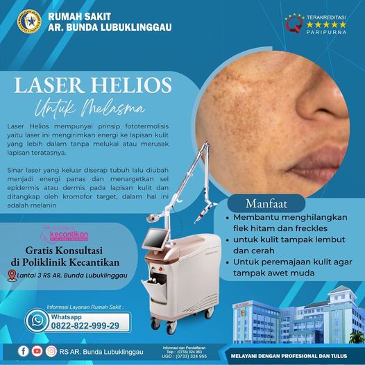 Treatment Laser Helios Sejuta Manfaat Untuk Kulit Sehatmu￼