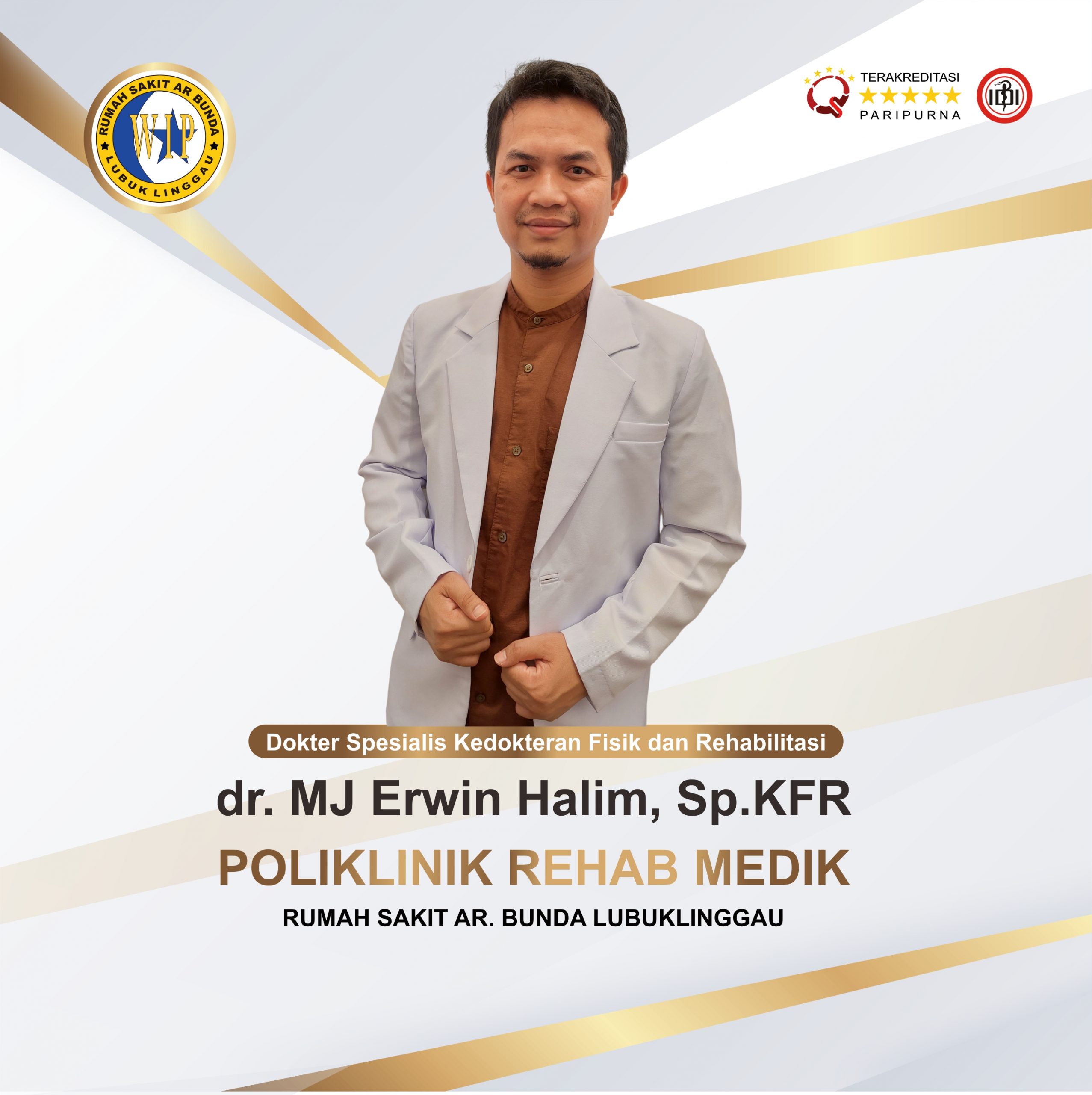 dr. MJ Erwin Halim, Sp.KFR